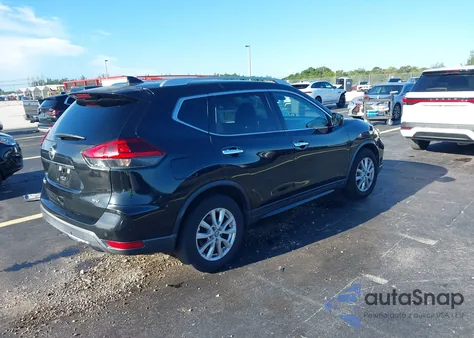 2019 Nissan Rogue Sv из США, поврежденный, VIN KNMAT2MT2KP504068